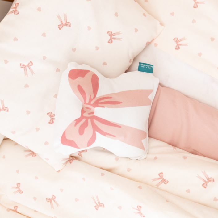 Fronha Avulsa 30x40cm 100% Algodão Percal 200 Fios Lacinho Baby - Constantini Baby