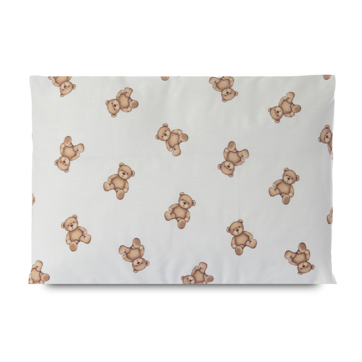 Fronha Avulsa 30x40cm 100% Algodão Percal 200 Fios Ursinho - Constantini Baby