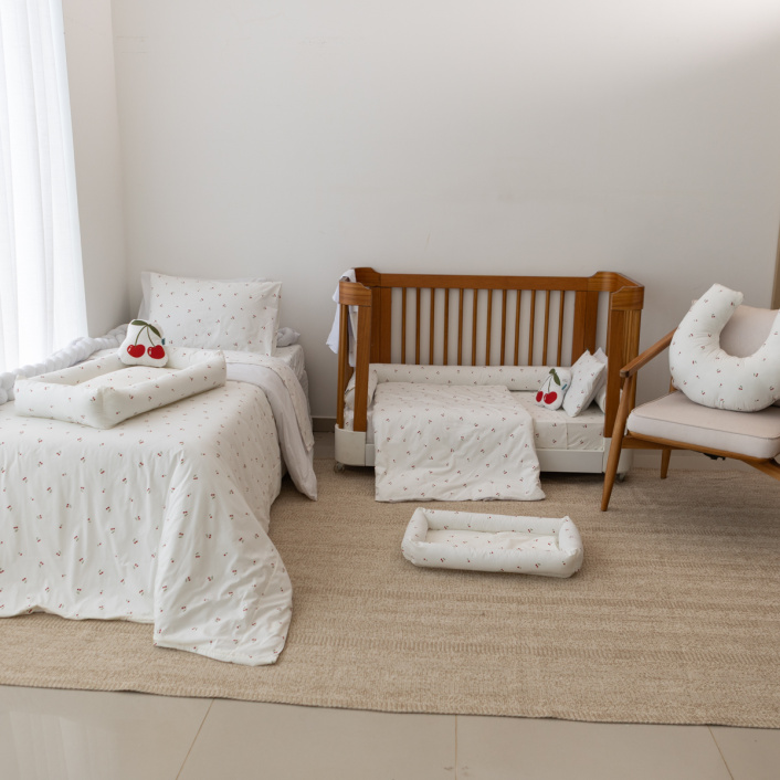 Fronha Avulsa 50x70cm Percal 200 Fios 100% algodão Cerejinha - Constantini Baby