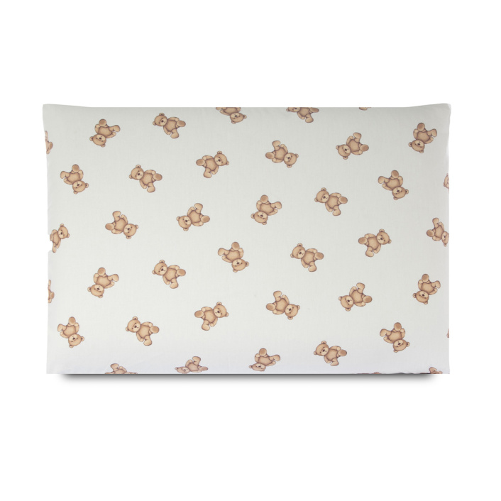 Fronha Avulsa 50x70cm Percal 200 Fios 100% algodão Ursinho - Constantini Baby