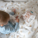 Jogo de Lençol 2 Peças Mini Berço Percal 200 Fios 100% Algodão Minha Gatinha - Constantini Baby