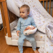 Jogo de Lençol 2 Peças Mini Cama Percal 200 Fios 100% Algodão Boho Safari - Constantini Baby