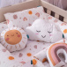 Jogo de Lençol 2 Peças Mini Cama Percal 200 Fios 100% Algodão Sunshine - Constantini Baby
