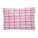 Jogo de lençol Montessoriano Mini Cama 3 Peças Percal 150 Fios 100% Algodão Xadrez Rosa - Constantini Baby