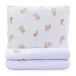 Jogo de lençol Montessoriano Mini Cama 3 Peças Percal 150 Fios 100% Algodão Minha Gatinha - Constantini Baby