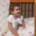 Jogo de lençol Montessoriano Mini Cama 3 Peças Percal 150 Fios 100% Algodão Minha Gatinha - Constantini Baby