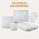 Kit 8 peças Maternidade - Raposinha