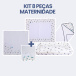 Kit 8 peças Maternidade - Space