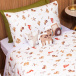 Kit Completo Solteiro (Edredom + Lençol) Percal 100% Algodão Fazendinha - Constantini Baby