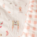Kit Coordenado 3 Peças (Edredom + Fronha) Berço/Mini Cama Dupla Face Percal 100% Algodão Conto de Fadas - Constantini Ba