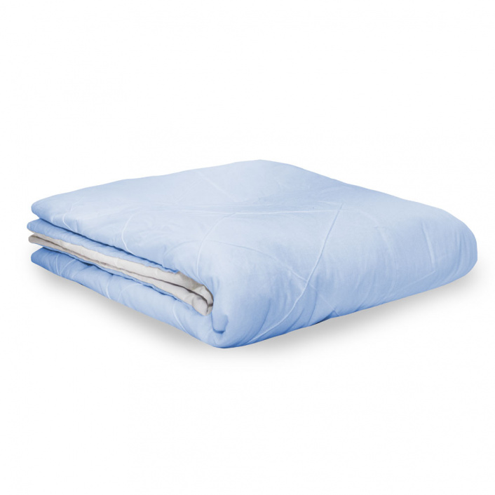 Kit Coordenado 4 Peças(Lençol 3 Peças + Edredom ) para Mini Cama Percal 100% Algodão Blue Azul - Constantini Baby