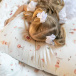 Kit Coordenado 5 Peças (Lençol 3 Peças + Edredom) para Berço Percal 100% Algodão Conto de Fadas - Constantini Baby