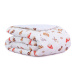 Kit Coordenado 5 Peças(Lençol 3 Peças + Edredom ) para Mini Cama Percal 100% Algodão Fazendinha - Constantini Baby