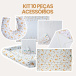 Kit de acessorios 10 peças - Raposinha