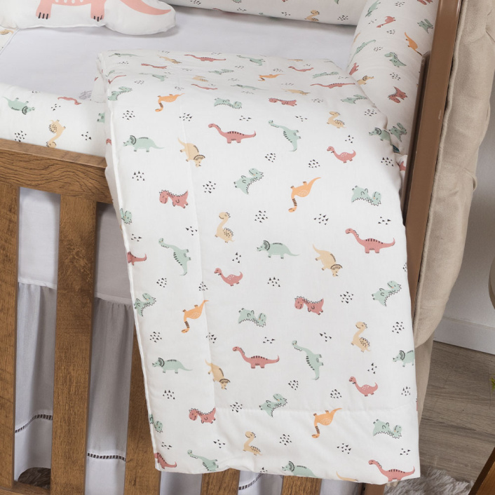 Kit de Berço Coleção 16 peças Dinossauros - Constantini Baby