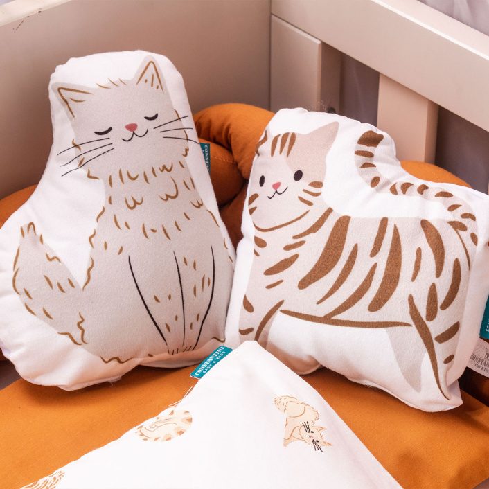 Kit de Berço Coleção 16 peças Minha Gatinha - Constantini Baby