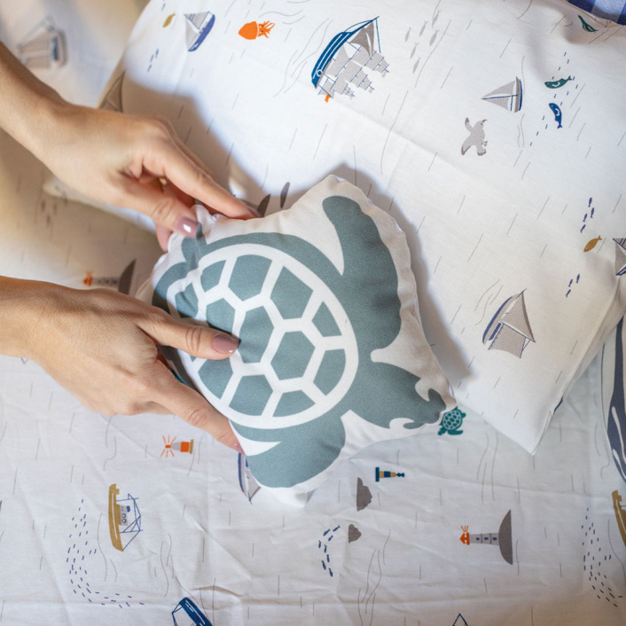 Kit de Berço Coleção 16 peças Pequeno Navegante - Constantini Baby