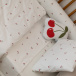 Kit de Capas de Rolinho para Mini Cama 4 Peças Percal 100% Algodão Cerejinha - Constantini Baby