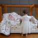 Kit de Capas de Rolinho para Mini Cama 4 Peças Percal 100% Algodão Hippie Chic - Constantini Baby