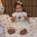 Kit de Capas de Rolinho para Mini Cama 4 Peças Percal 100% Algodão Sunshine - Constantini Baby