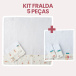 Kit de fralda 5 peças - Conto de Fadas