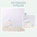 Kit de fralda 5 peças - Dinossauros