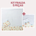 Kit de fralda 5 peças - Hippie Chic