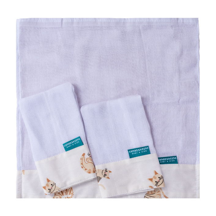 Kit de fralda 5 peças - Minha Gatinha