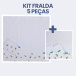 Kit de fralda 5 peças - Space