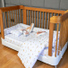 Kit de Mini Cama Montessoriano 12 peças Percal 100% Algodão Boho Safari Bichinhos - Constantini Baby