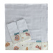 Kit para bebê de higiene e cuidados 8 Peças - Hippie chic