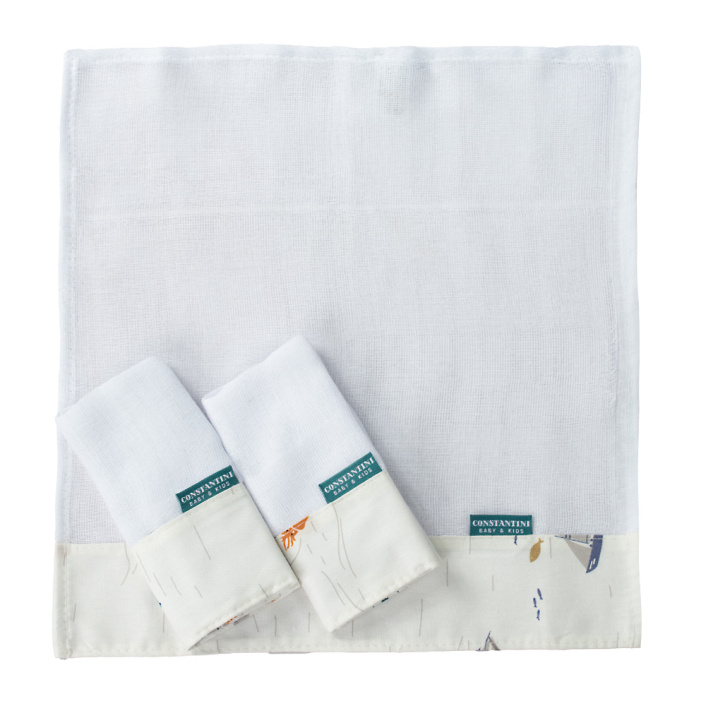 Kit para bebê de higiene e cuidados 8 Peças - Pequeno Navegante