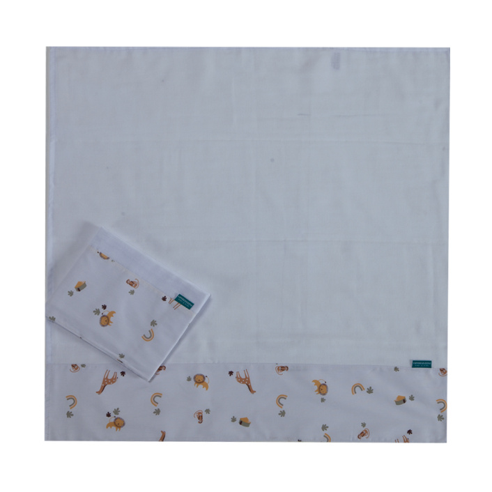 Kit para bebê de higiene e cuidados 8 Peças - Safari