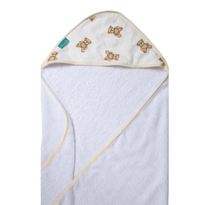 Kit Quarto completo Berço 23 Peças Percal 100% Algodão Ursinho - Constantini Baby