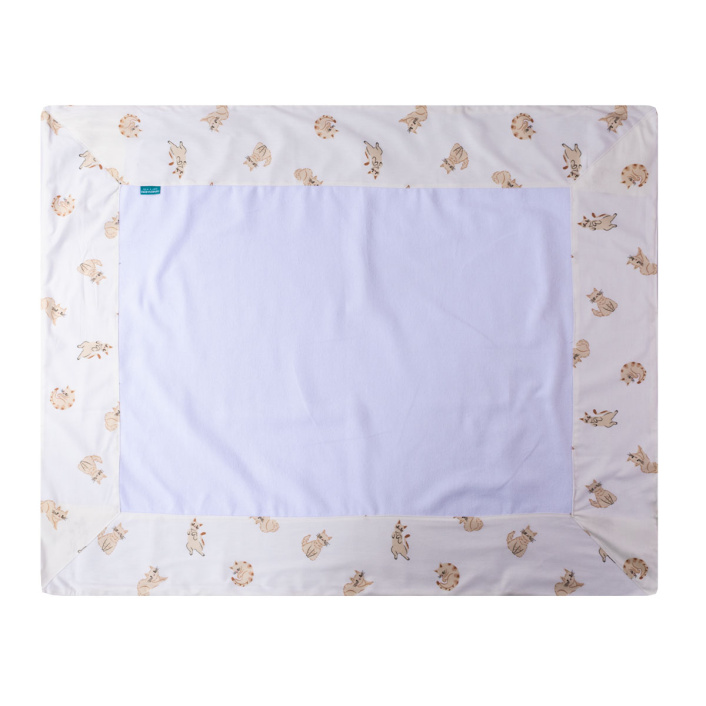 Kit Quarto completo Berço 25 Peças Percal 100% Algodão Minha Gatinha - Constantini Baby