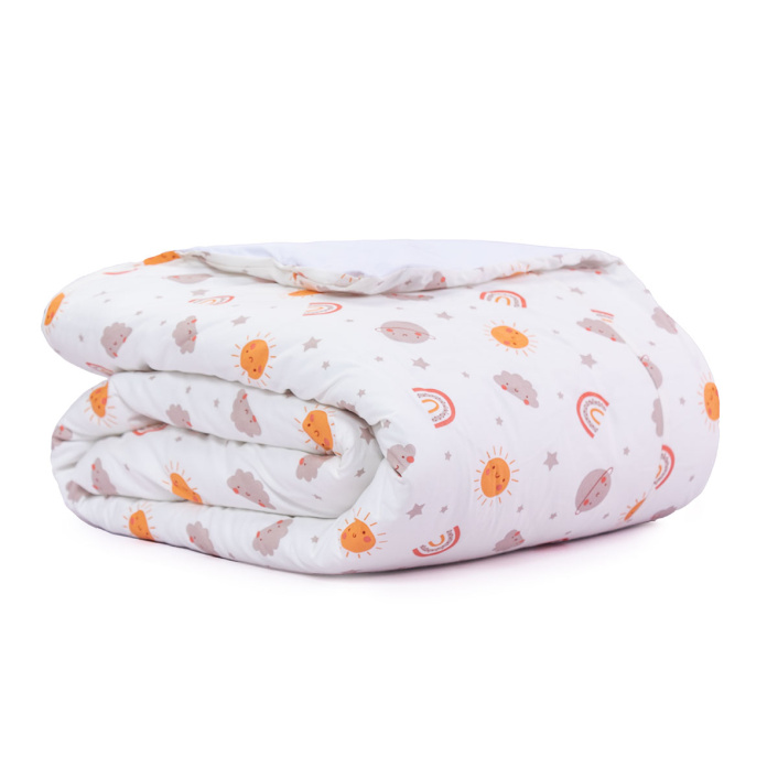 Kit Quarto completo Berço 25 Peças Percal 100% Algodão Sunshine - Constantini Baby