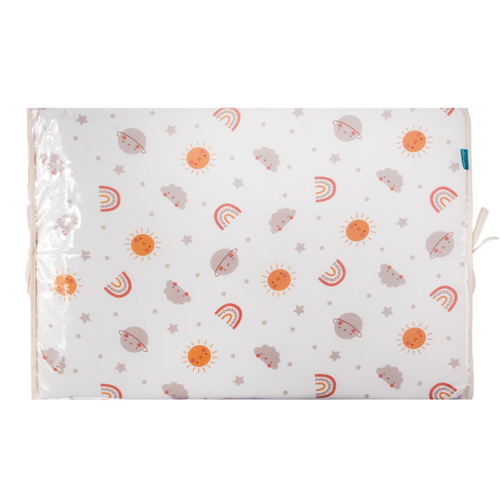 Kit Quarto completo Berço 25 Peças Percal 100% Algodão Sunshine - Constantini Baby
