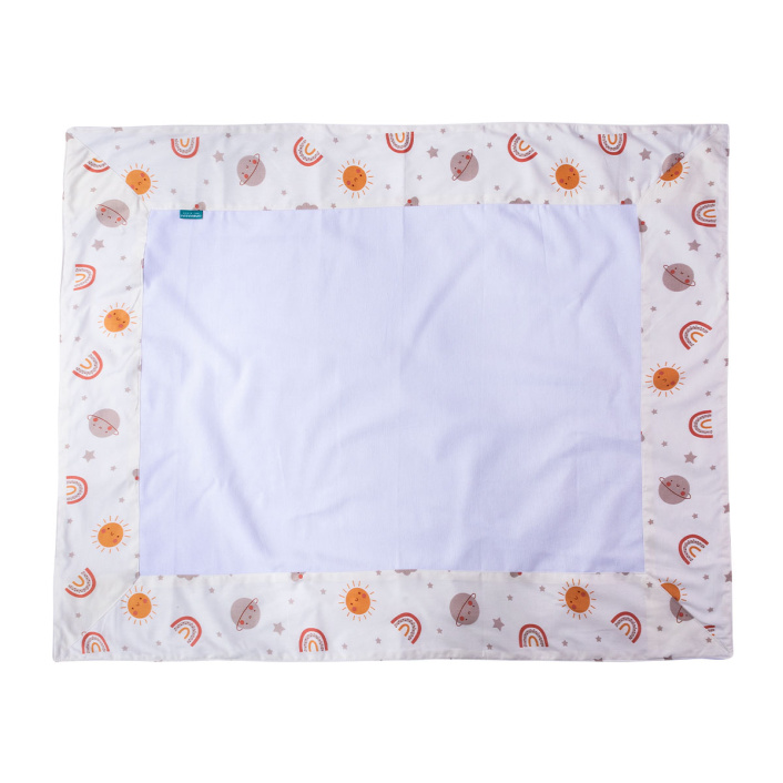 Kit Quarto completo Berço 25 Peças Percal 100% Algodão Sunshine - Constantini Baby
