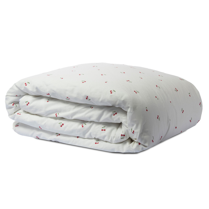 Kit Quarto completo Berço 26 Peças Percal 100% Algodão Cerejinha - Constantini Baby