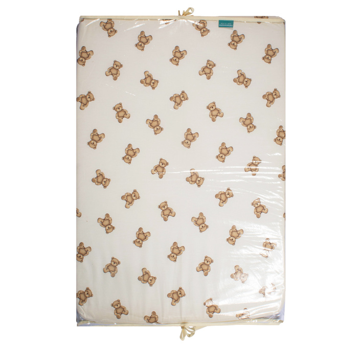 Kit Quarto Completo Mini Cama 23 Peças Percal 100% Algodão Ursinho - Constantini Baby