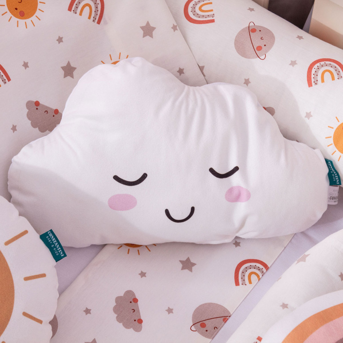 Kit Quarto Completo Mini Cama 25 Peças Percal 100% Algodão Sunshine - Constantini Baby