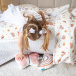 Lençol Avulso com Elástico para Cama de Solteiro 200 Fios Percal 100% Algodão Hippie Chic - Constantini Baby