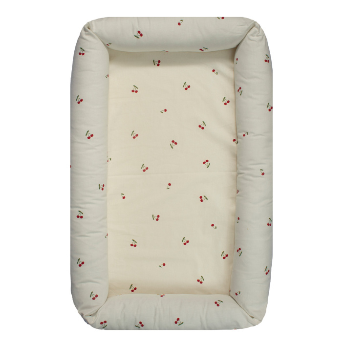 Ninho para Carrinho e Mini Berço Percal 100% Algodão Cerejinha - Constantini Baby