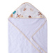 Toalha Felpa com Capuz Extra Macia Percal 100% Algodão Fazendinha - Constantini Baby