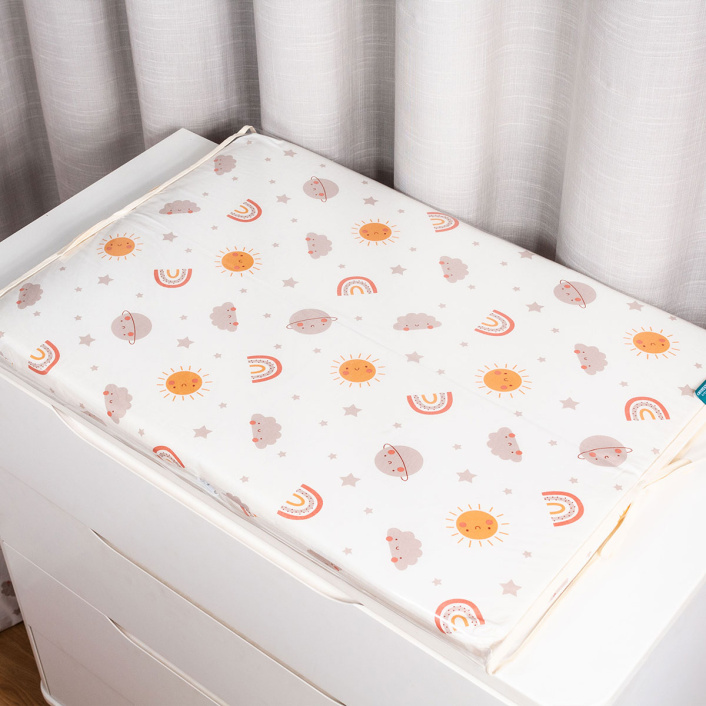 Trocador de Quarto Impermeável Percal 100% Algodão Sunshine - Constantini Baby