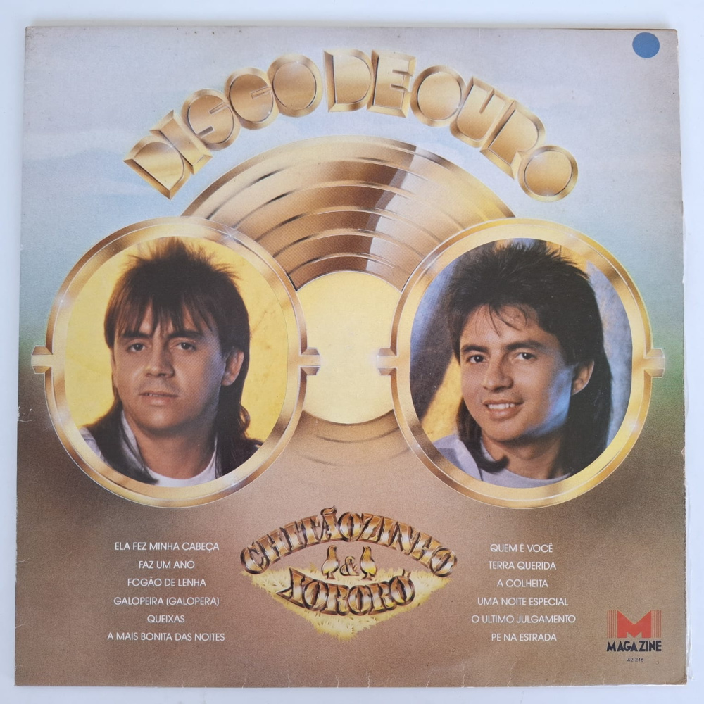 Chitãozinho & Xororó - Disco de Ouro - 1990 (Disco de Vinil - LP ...