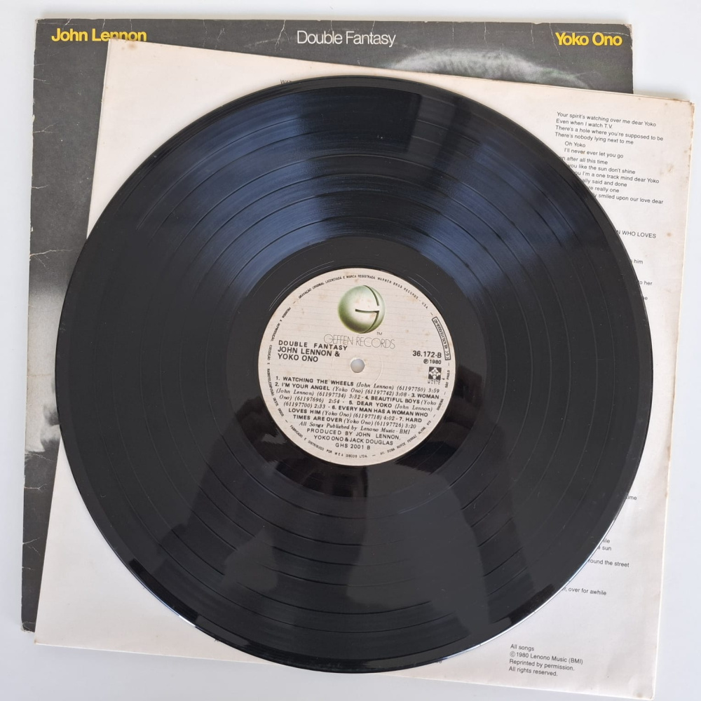 John Lennon / Yoko Ono - Double Fantasy - 1980 (Disco de Vinil