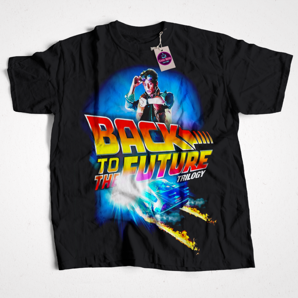 Tee-Shirt Retour vers le futur Marty Delorean - 3848