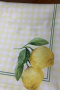 2 Guardanapo de Boca Estampado Verde Limão Siciliano