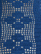 2 Tapetes de Crochê Retangular Colorido - Azul Marinho - Produto Feito a Mão